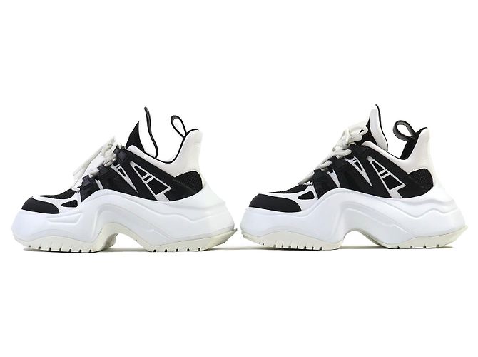 Louis Vuitton Sneaker Schwarz Weiß - Ansicht 2