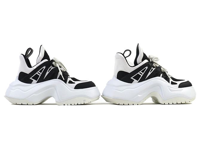Louis Vuitton Sneaker Schwarz Weiß - Ansicht 3