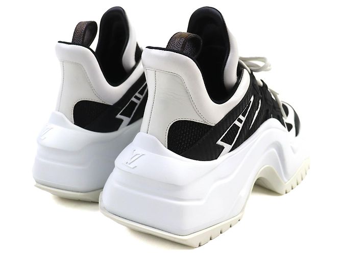 Louis Vuitton Sneaker Schwarz Weiß - Ansicht 6