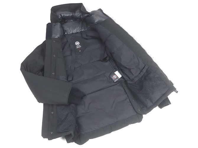 Autre Marque Abrigo de plumón Canada Goose SANFORD PARKA Negro - vista 3