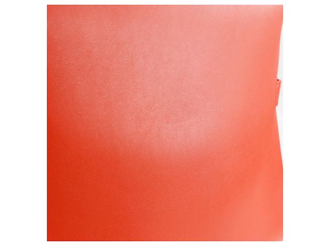 Borsa 2way Delvaux Tempête GM in pelle di vitello Rosso - vista 10