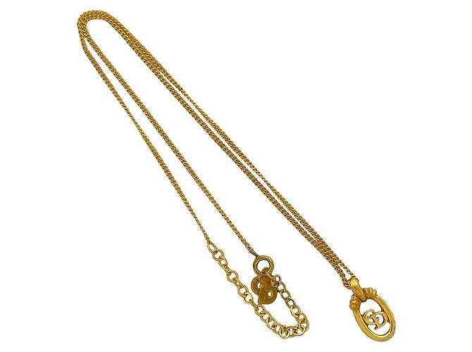Conjunto de Collar y Pendientes Christian Dior Dorado - vista 5