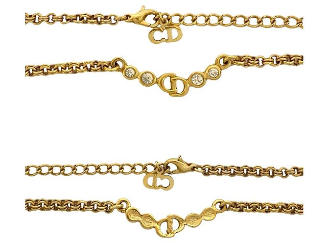Collar Christian Dior Dorado - vista 3