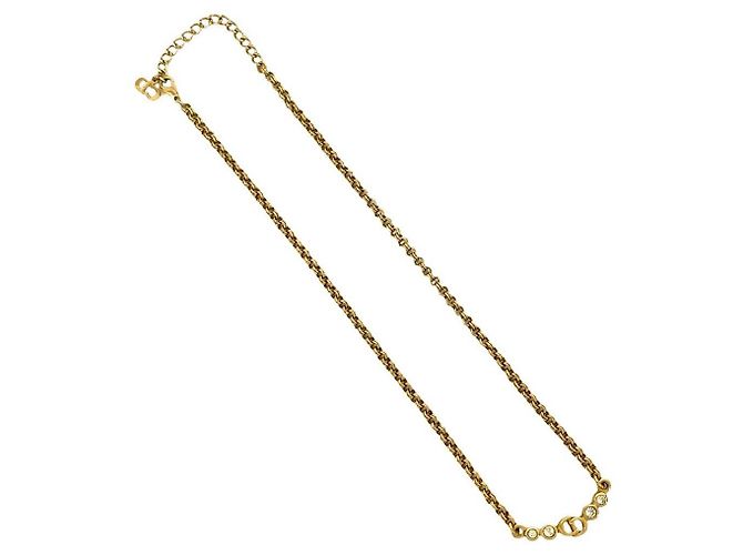 Collar Christian Dior Dorado - vista 4