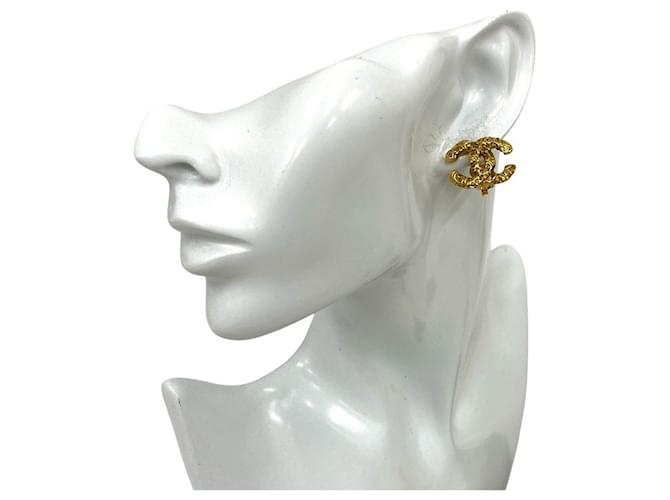 Pendientes Chanel Coco Mark Dorado - vista 2