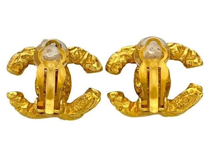 Pendientes Chanel Coco Mark Dorado - vista 5
