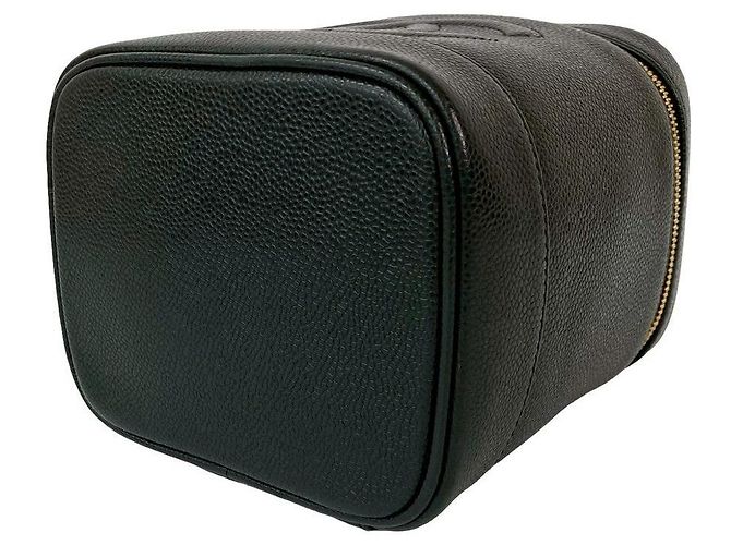 Borsa Chanel in pelle Caviar Nero - vista 9