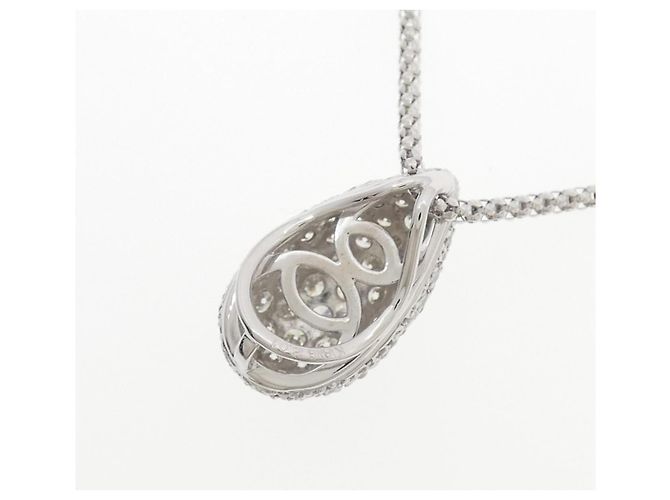 Autre Marque Collana con Diamanti Au750 Argento - vista 4