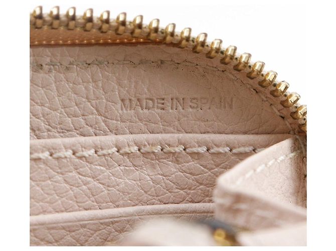 Chloé Paraty Leder-Langgeldbörse Pink - Ansicht 19