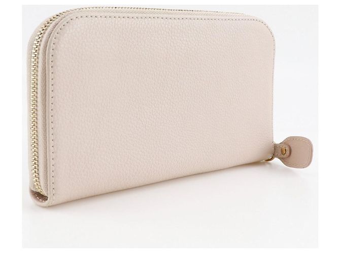 Chloé Paraty Leder-Langgeldbörse Pink - Ansicht 3