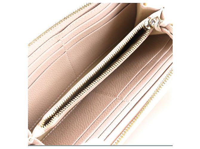 Chloé Paraty Leder-Langgeldbörse Pink - Ansicht 5