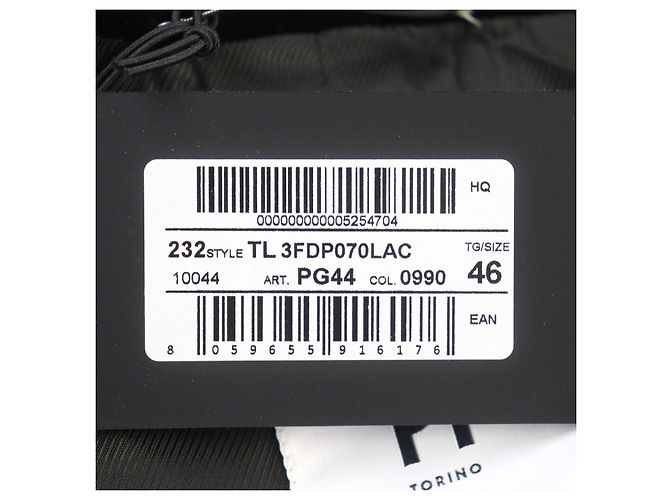 Autre Marque Chaqueta de terciopelo de doble botonadura PT TORINO Negro - vista 12