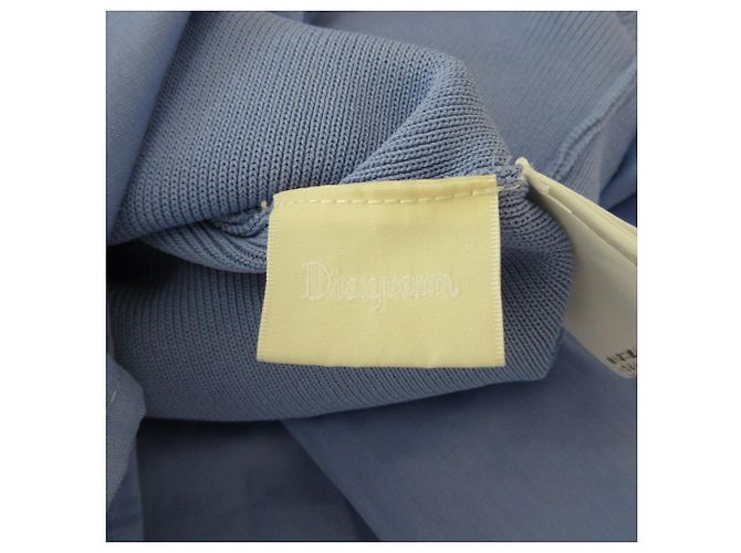 Autre Marque Top sin mangas de punto Diagram Grace Continental Azul - vista 4