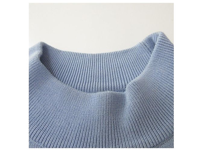 Autre Marque Top sin mangas de punto Diagram Grace Continental Azul - vista 9