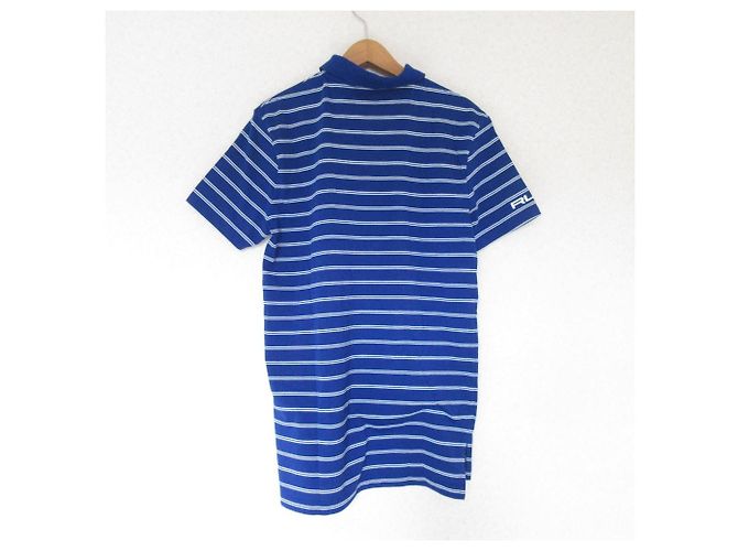 Polo de algodón a rayas RLX Ralph Lauren Azul - vista 2