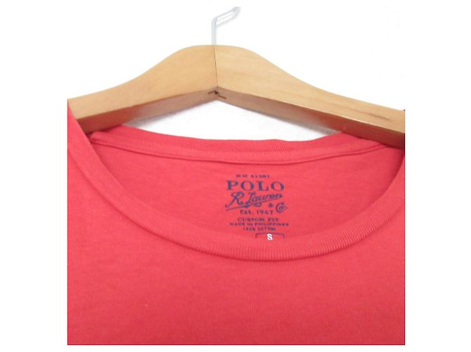 Camiseta de algodón Polo Ralph Lauren Roja - vista 3