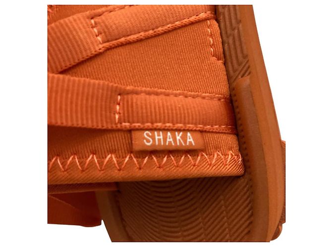 Autre Marque Sandali Shaka NADEL Arancione - vista 8