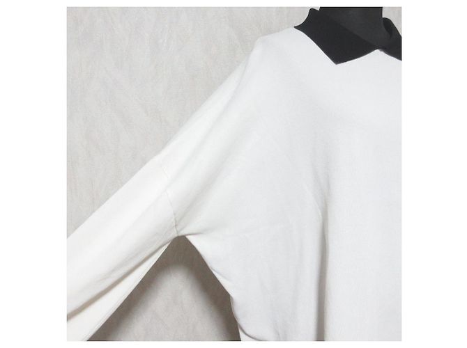 Autre Marque Collier Dignite Knitwear Blanco - vista 4