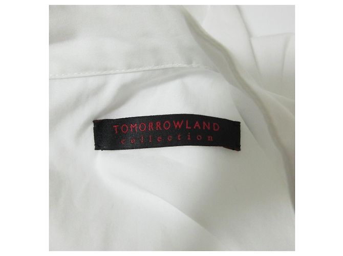 Autre Marque Langes Hemdkleid TOMORROWLAND Weiß - Ansicht 3