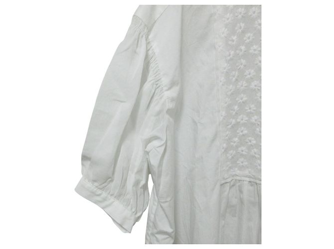 Autre Marque Langes Hemdkleid TOMORROWLAND Weiß - Ansicht 5