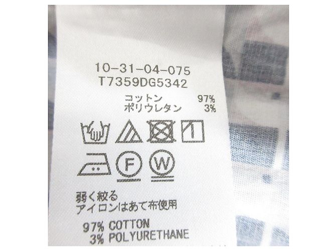 Autre Marque Blusa con lazo de algodón con estampado geométrico NARACAMICIE Azul Azul marino - vista 5
