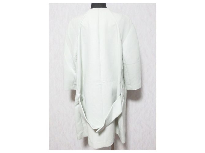 Autre Marque El abrigo de lana SECRETCLOSET Verde - vista 2