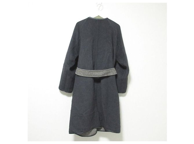 Autre Marque Abrigo reversible BEAUTY&YOUTH Castaño Gris antracita - vista 2