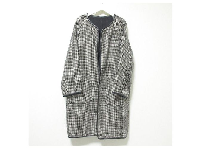 Autre Marque Abrigo reversible BEAUTY&YOUTH Castaño Gris antracita - vista 3