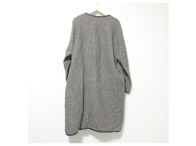 Autre Marque Abrigo reversible BEAUTY&YOUTH Castaño Gris antracita - vista 4