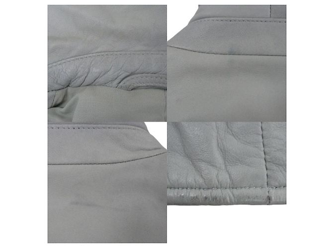 Autre Marque Chaqueta Biker de Cuero Balfern de All Saints Castaño - vista 7