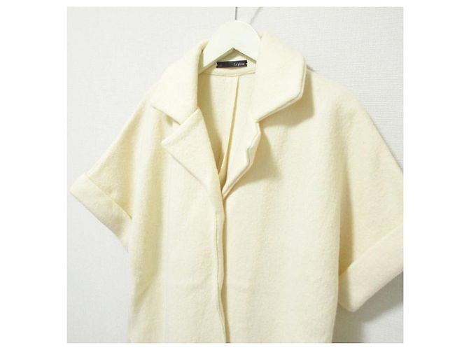 Autre Marque le pivot Long Coat Bianco - vista 4