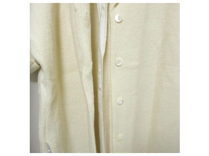 Autre Marque le pivot Long Coat Bianco - vista 5