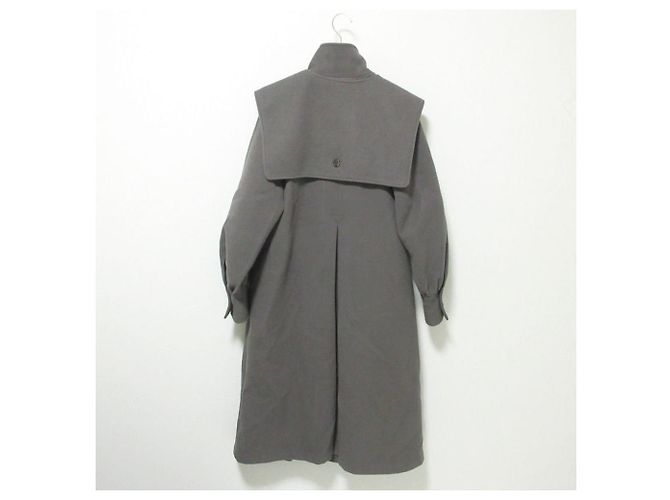Autre Marque Abrigo de doble botonadura N. Natural Beauty Basic Castaño - vista 2
