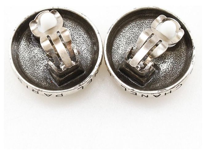 Pendientes Chanel Coco Mark Plata - vista 4