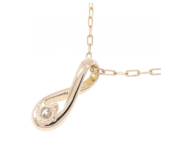 Autre Marque Collana con Diamanti Au750 Rosa - vista 4