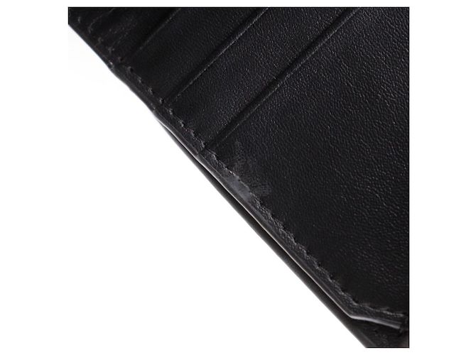 Cartera compacta Dior de piel de becerro Negro - vista 11
