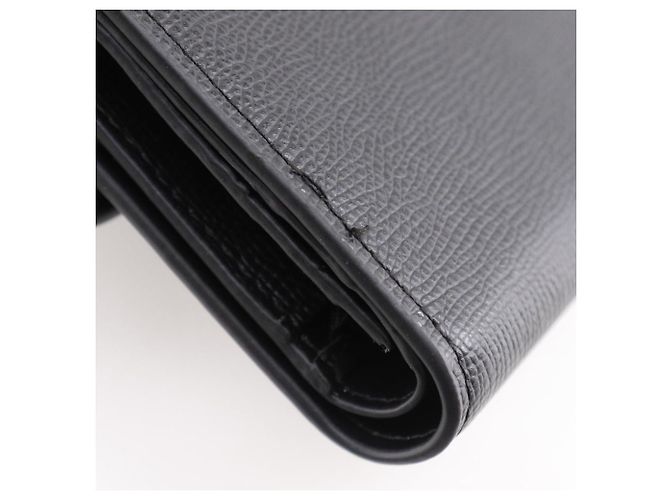 Cartera compacta Dior de piel de becerro Negro - vista 12