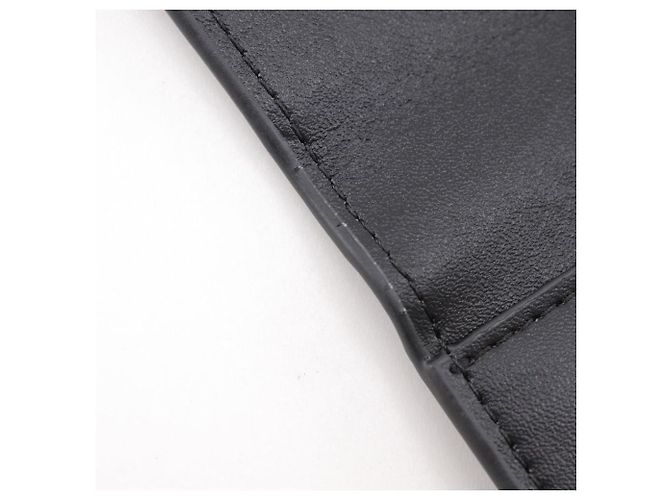 Cartera compacta Dior de piel de becerro Negro - vista 13