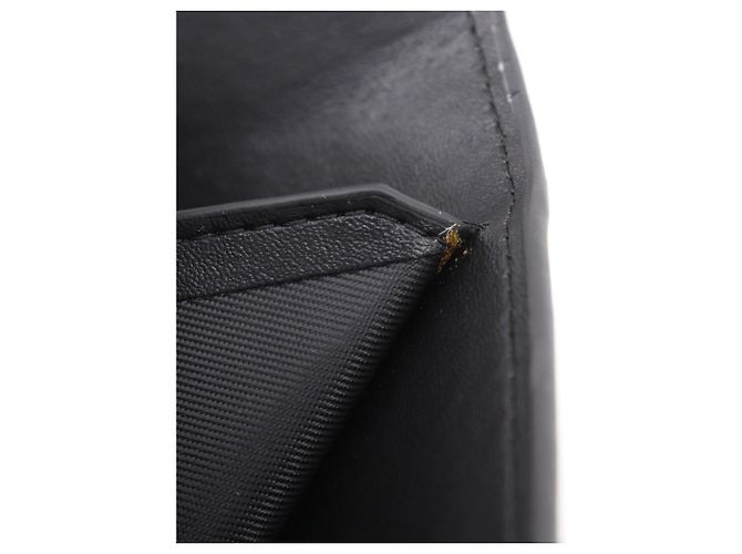 Cartera compacta Dior de piel de becerro Negro - vista 15