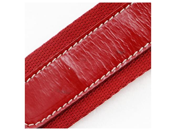 Borsa 2way in nylon Prada Rosso - vista 16