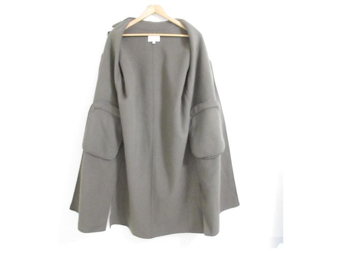 Autre Marque Abrigo de lana Beaver River BEAUTY&YOUTH Castaño - vista 3