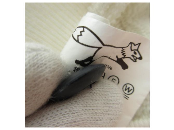 Autre Marque CARDIGAN THE FOX SWEAT Limited Cardigan Blanco Azul marino - vista 7