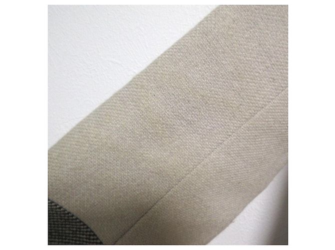 Autre Marque abrigo mina perhonen coast de mezcla de lino Castaño Beige - vista 14