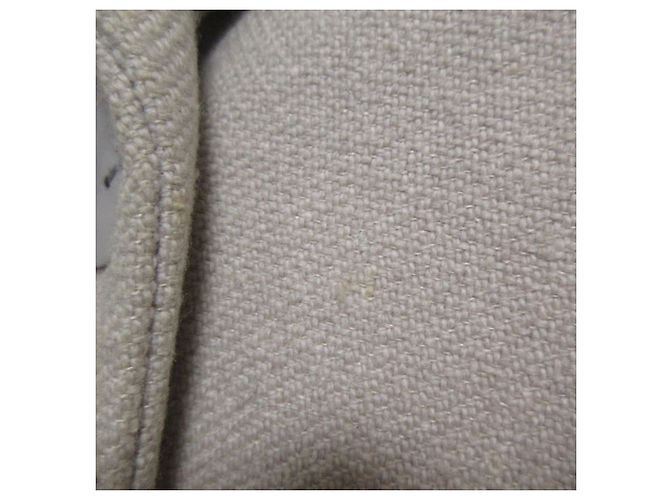 Autre Marque abrigo mina perhonen coast de mezcla de lino Castaño Beige - vista 9