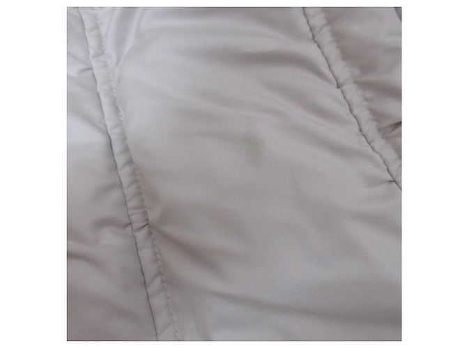 Autre Marque Abrigo largo Lautreamont acolchado con plumón Blanco Blanco roto - vista 11