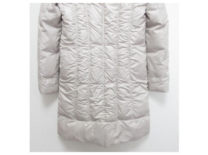 Autre Marque Abrigo largo Lautreamont acolchado con plumón Blanco Blanco roto - vista 7