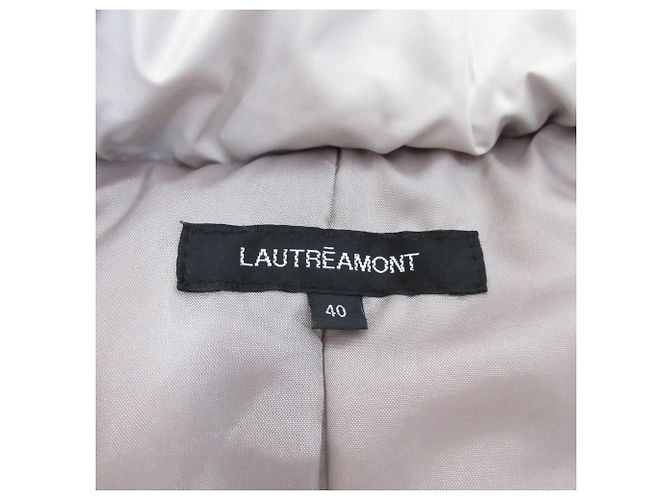 Autre Marque Abrigo largo Lautreamont acolchado con plumón Blanco Blanco roto - vista 8
