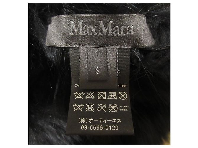 Berretto in pelliccia di volpe Pianoforte Max Mara Nero - vista 5