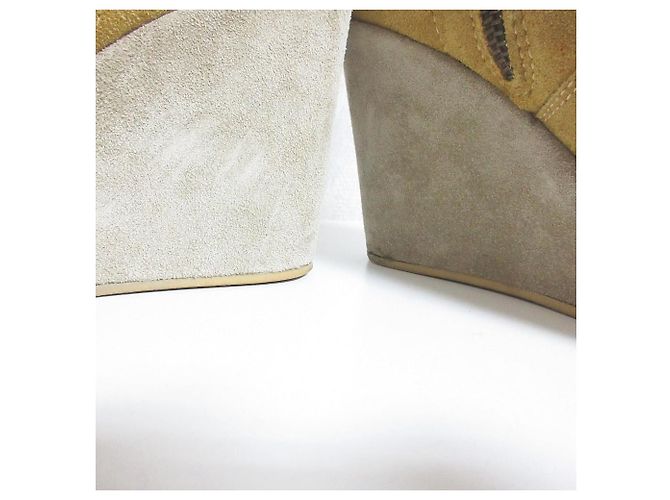 Apc Botines cortos A.P.C. de ante Beige - vista 10