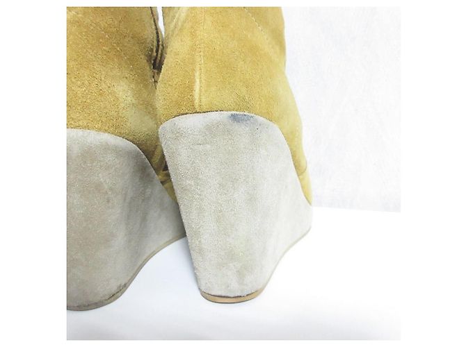 Apc Botines cortos A.P.C. de ante Beige - vista 9